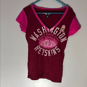 NFL Red Fitted Short Sleeve T-Shirt